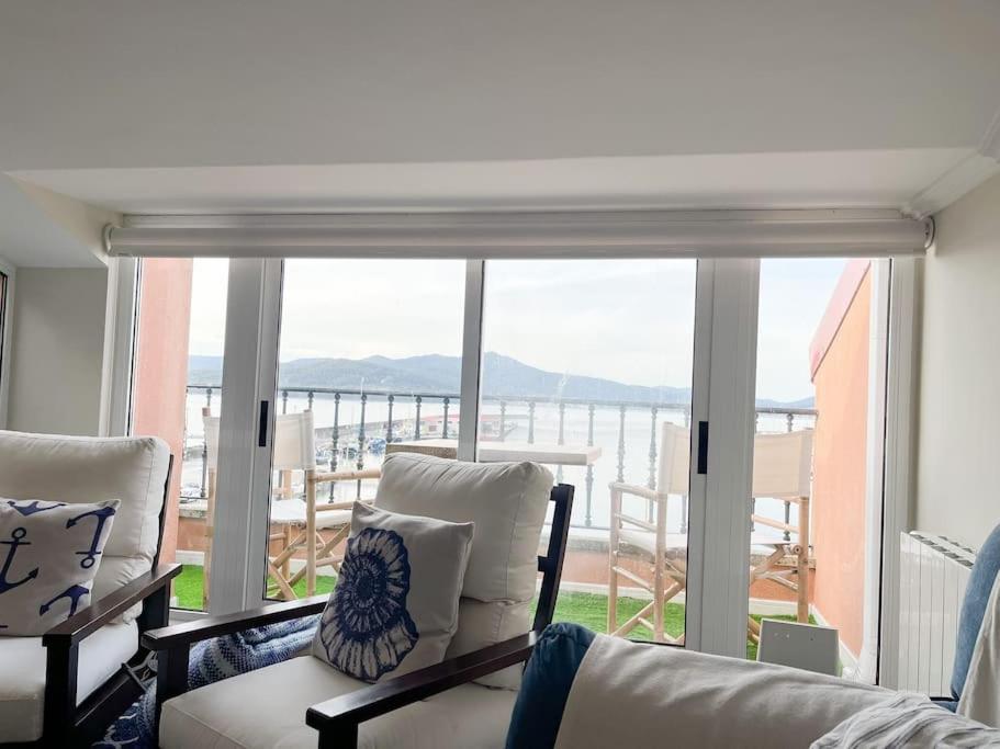 Atico Azul De Portosin Apartamento Exterior foto